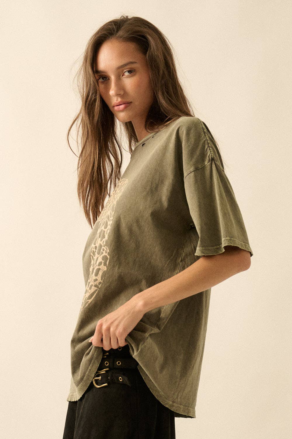 Run Wild Oversized Tee