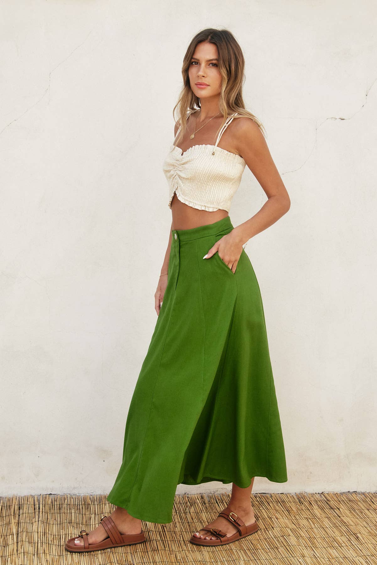 Felicity Flared Maxi Skirt