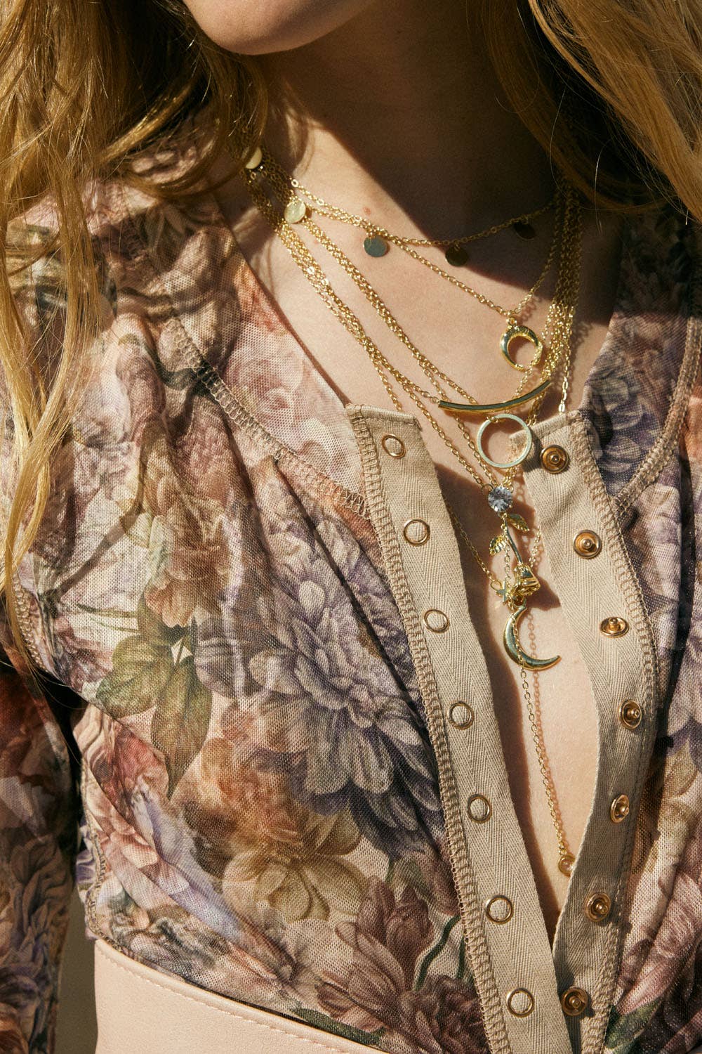 Flora Mesh Top