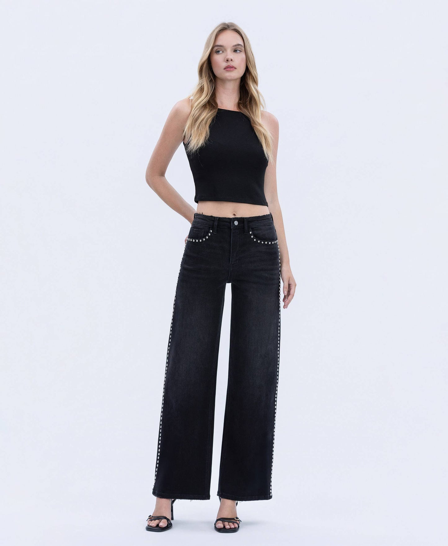 Natalie Wide Leg Jean