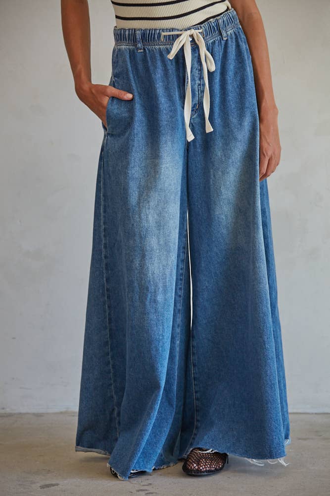 Lola wideleg Drawstring Pants