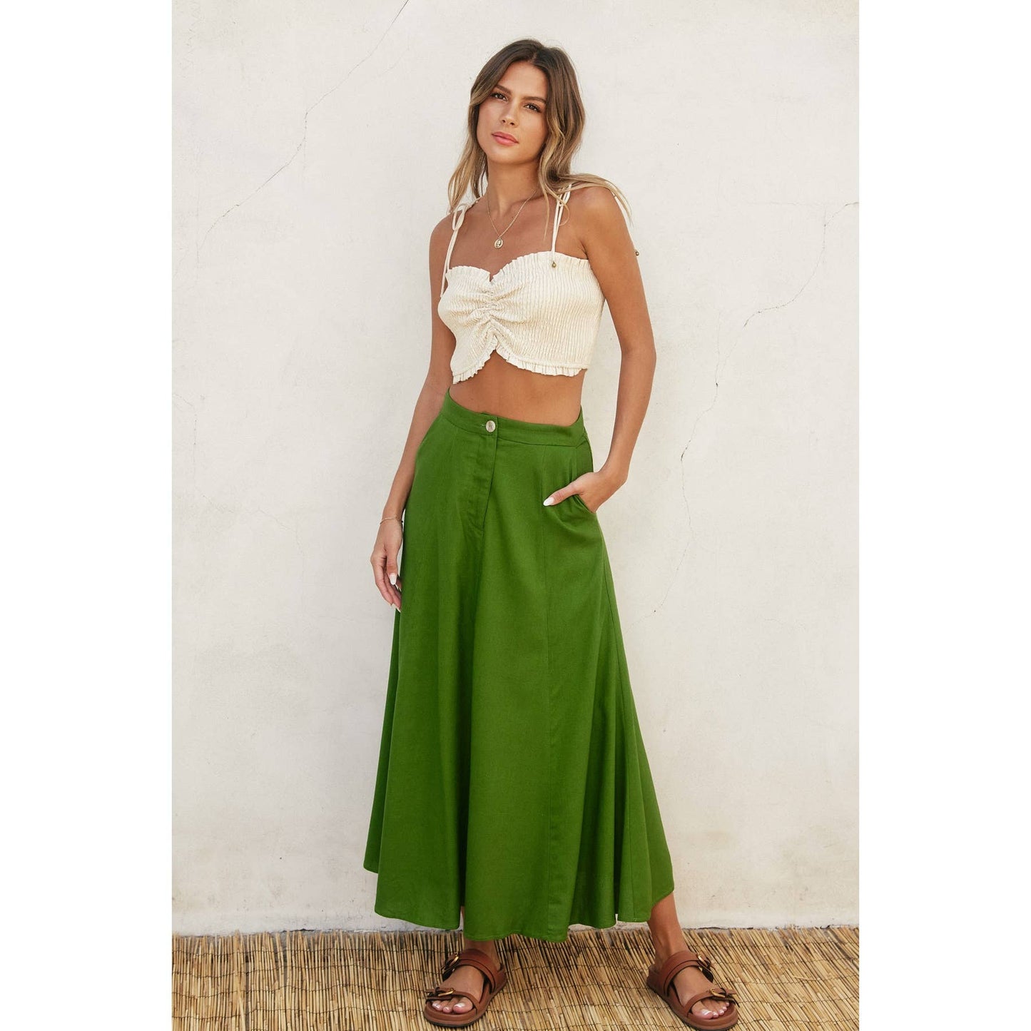 Felicity Flared Maxi Skirt