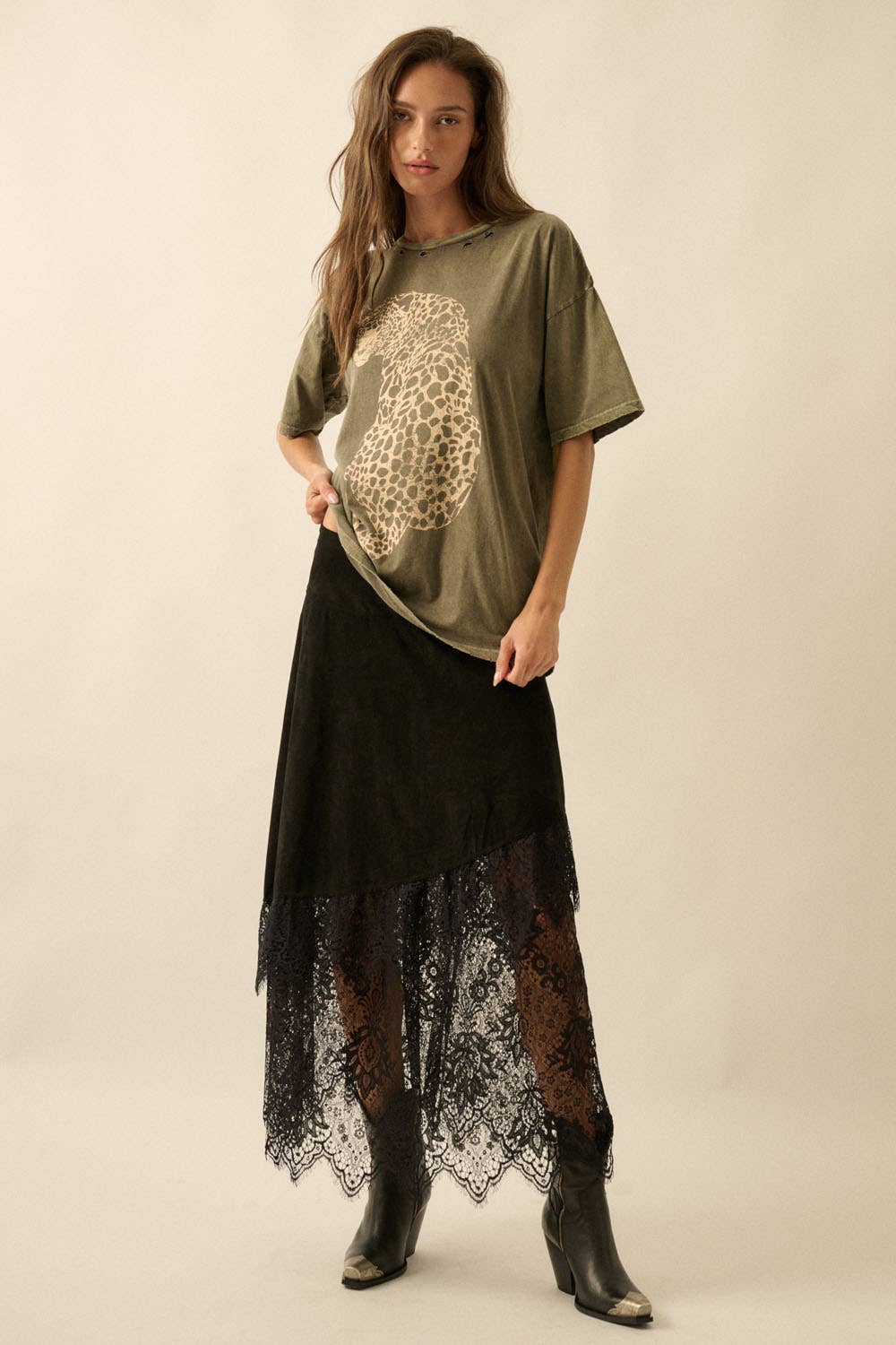 Run Wild Oversized Tee