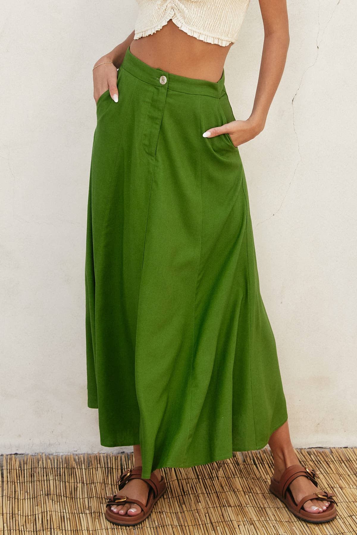 Felicity Flared Maxi Skirt