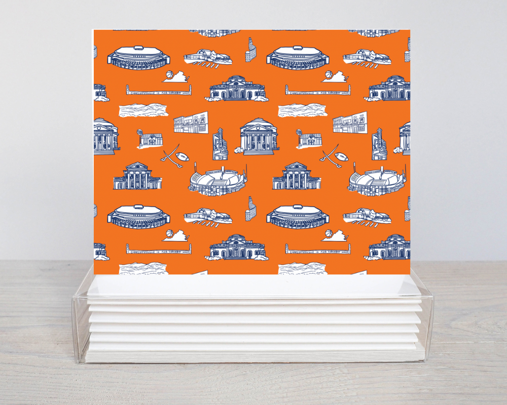 UVA Notecards Set of 6