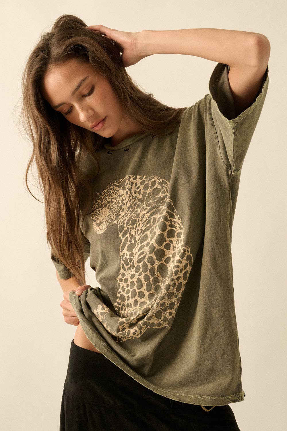 Run Wild Oversized Tee