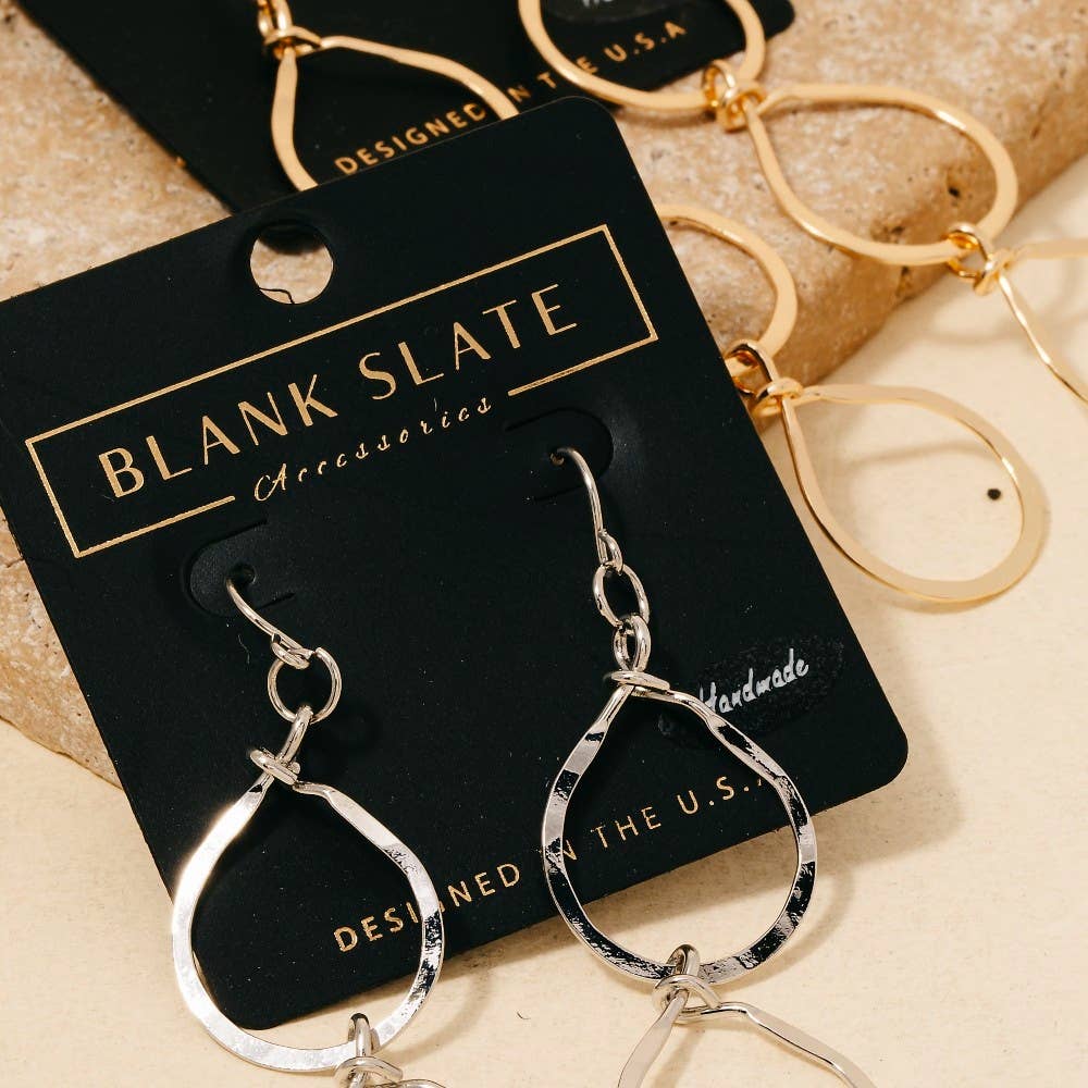 Three Tiered Dangle Earrings