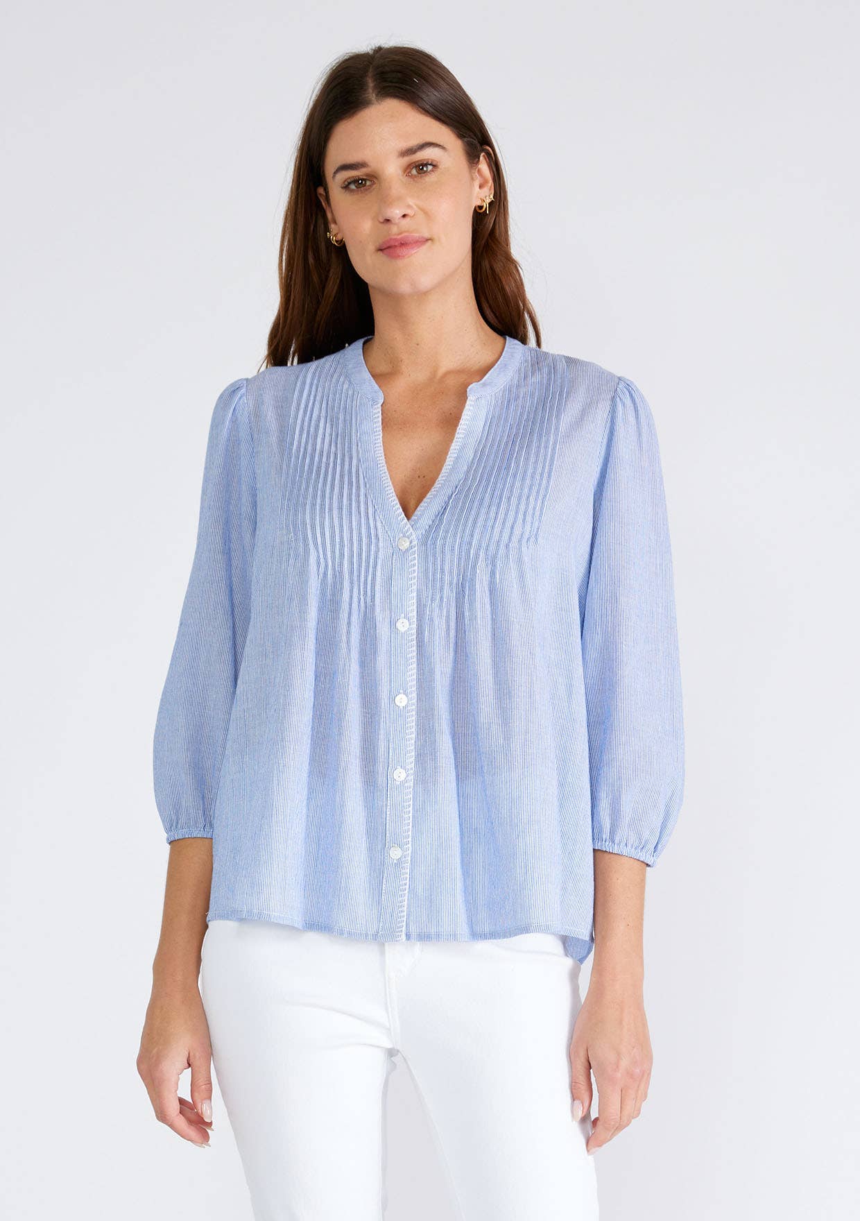 Pintuck Blouse