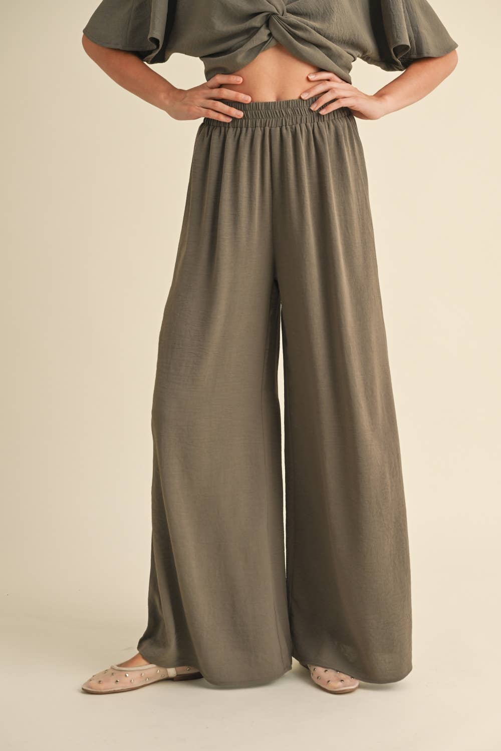 Moss Wide Leg Pant