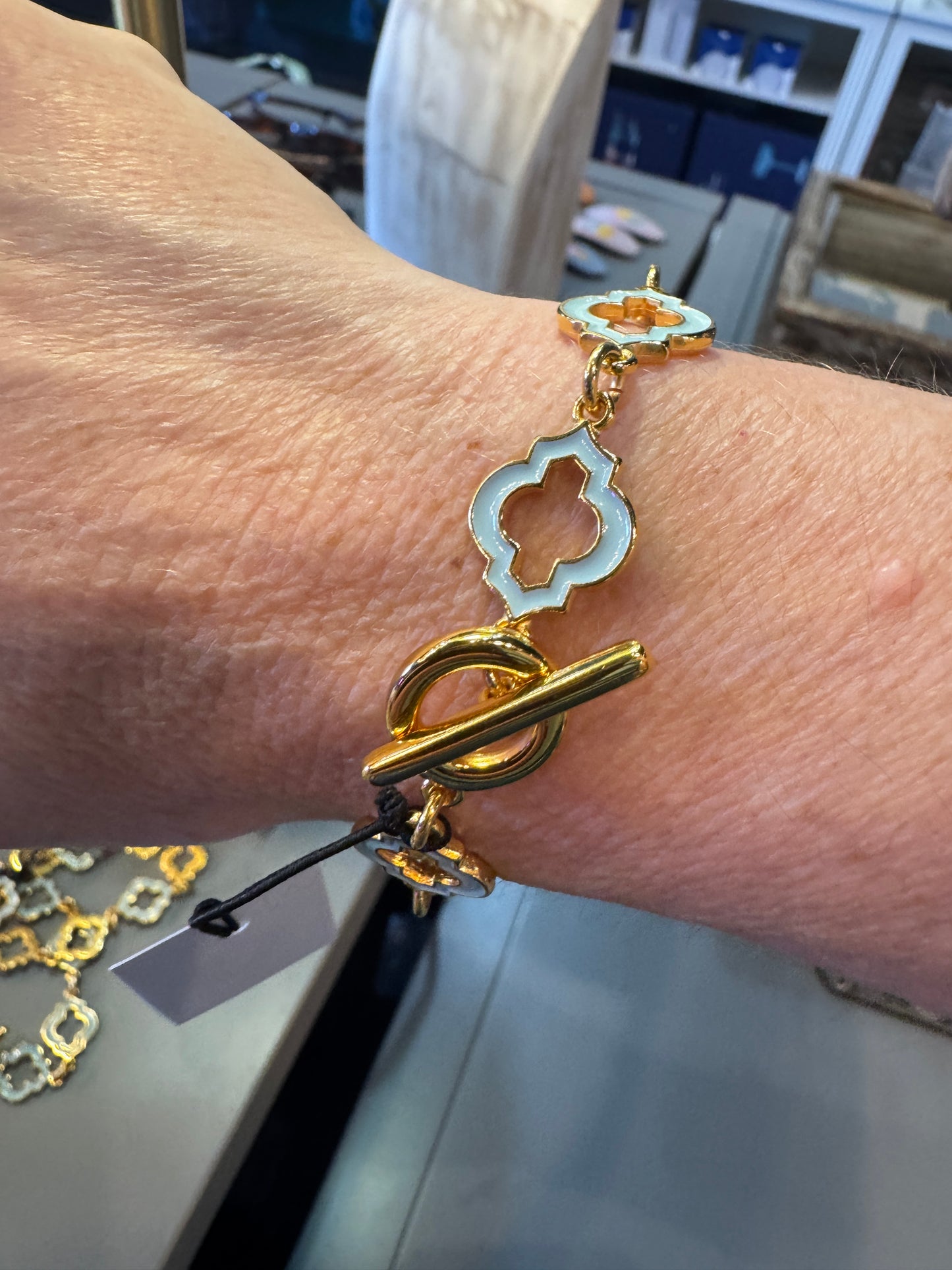 Stacking Cross Bracelet
