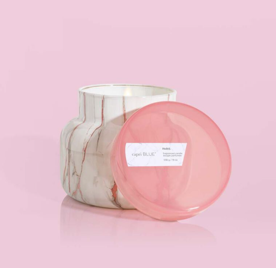 Paris Modern Marble Jar Candle