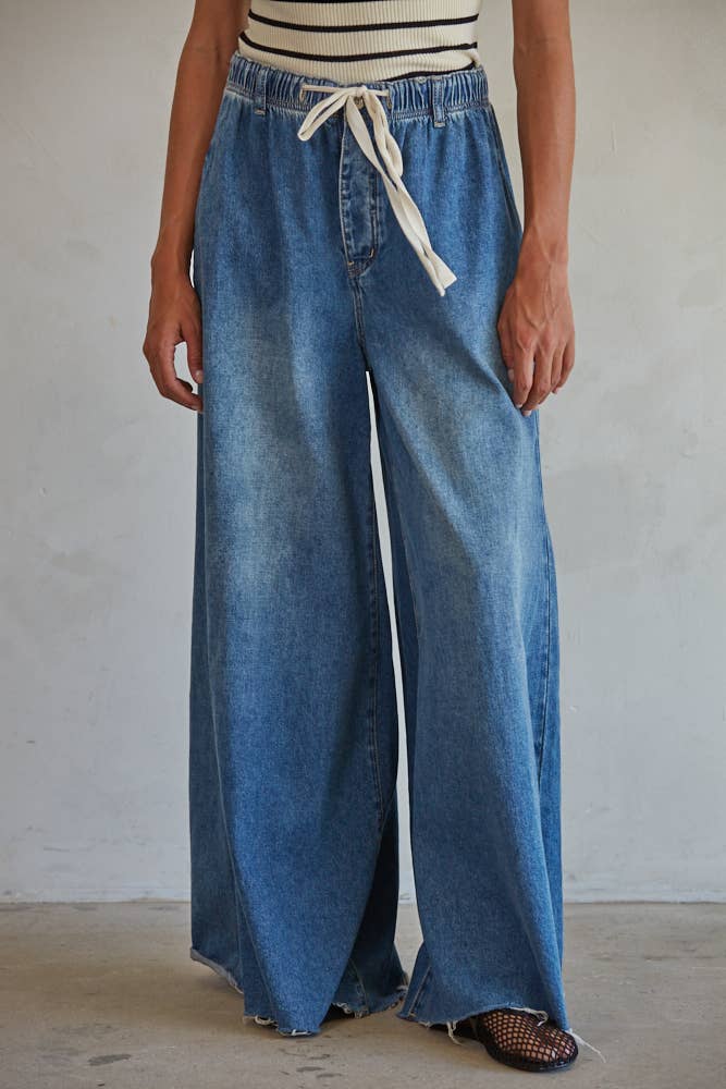 Lola wideleg Drawstring Pants