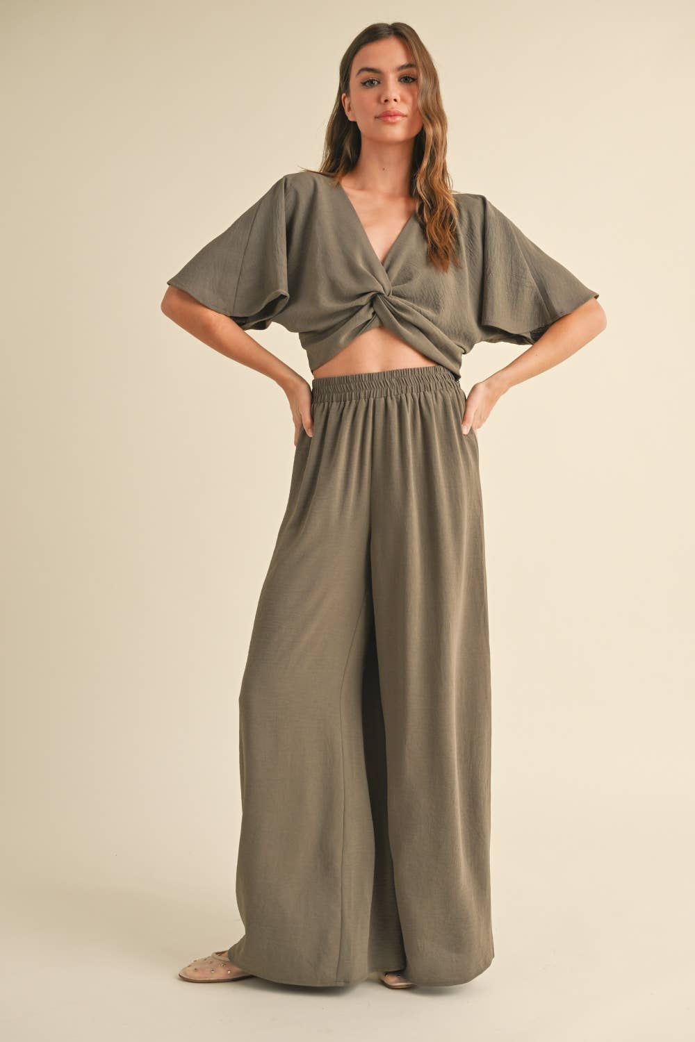 Moss Wide Leg Pant