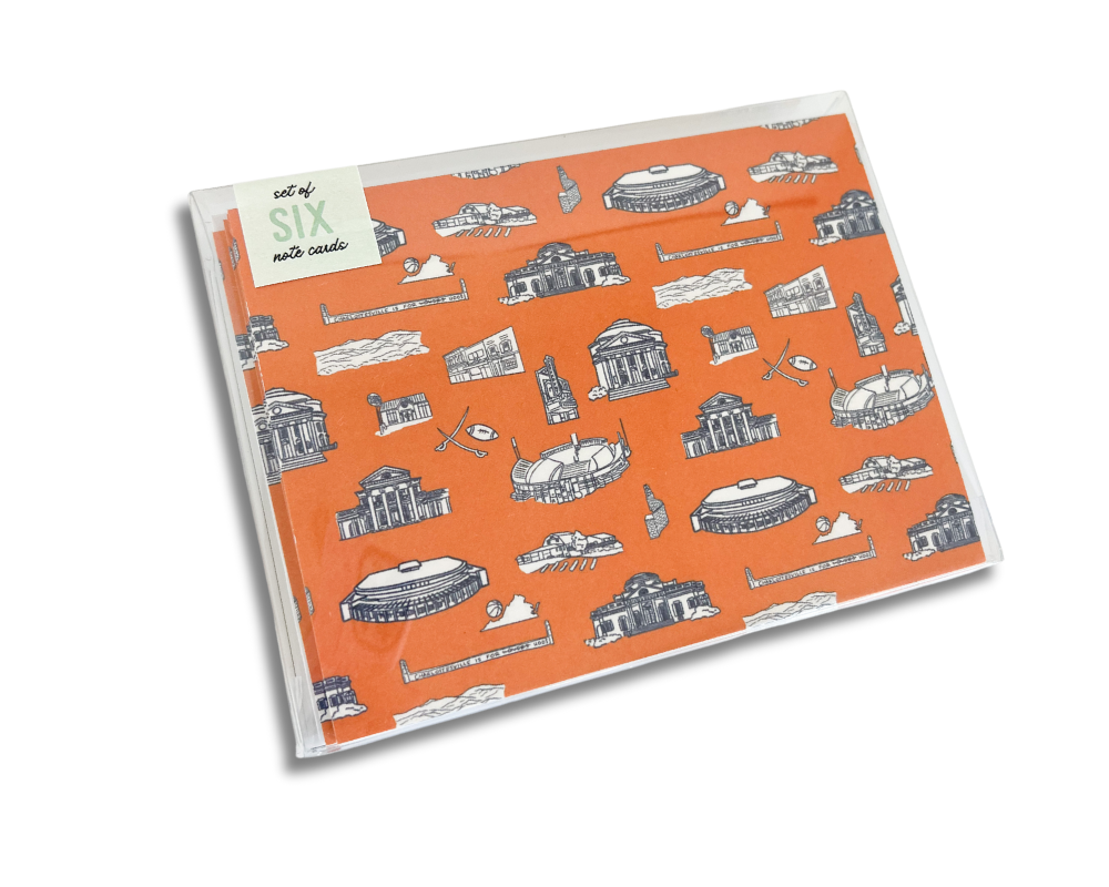UVA Notecards Set of 6