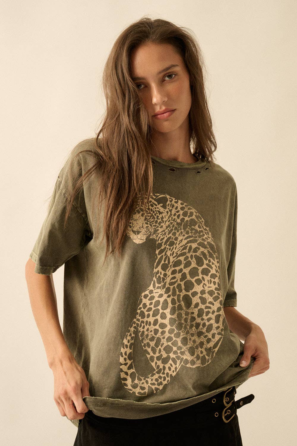 Run Wild Oversized Tee