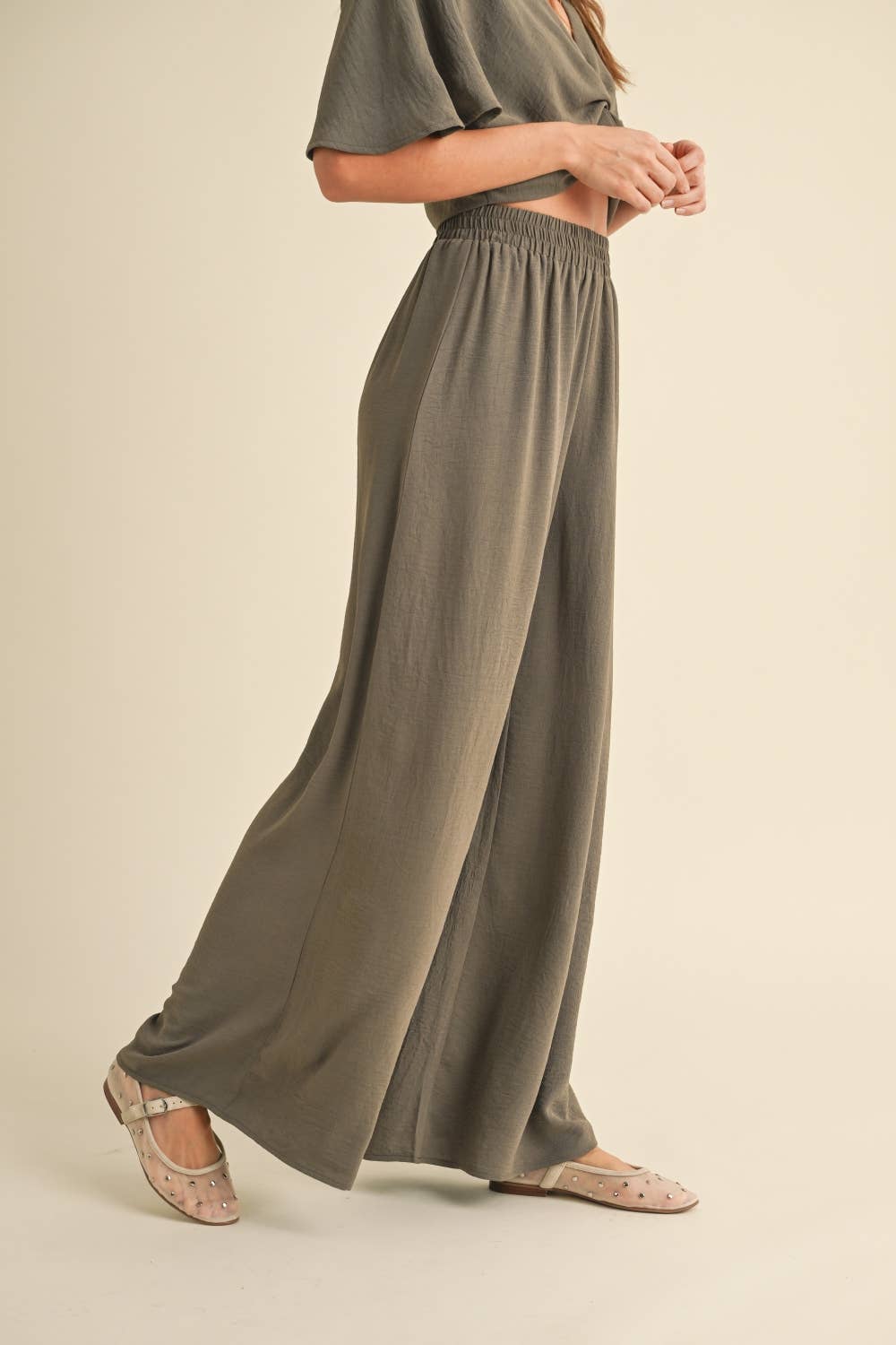 Moss Wide Leg Pant