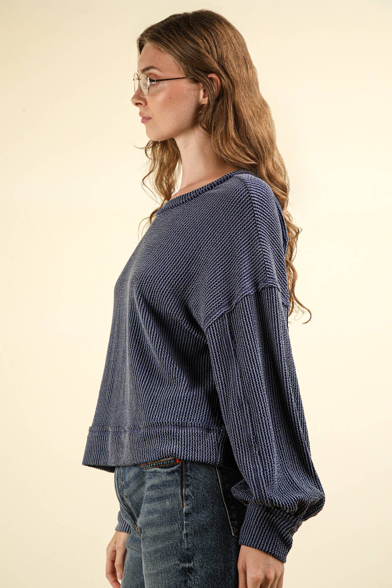 Square Back Slouchy Top