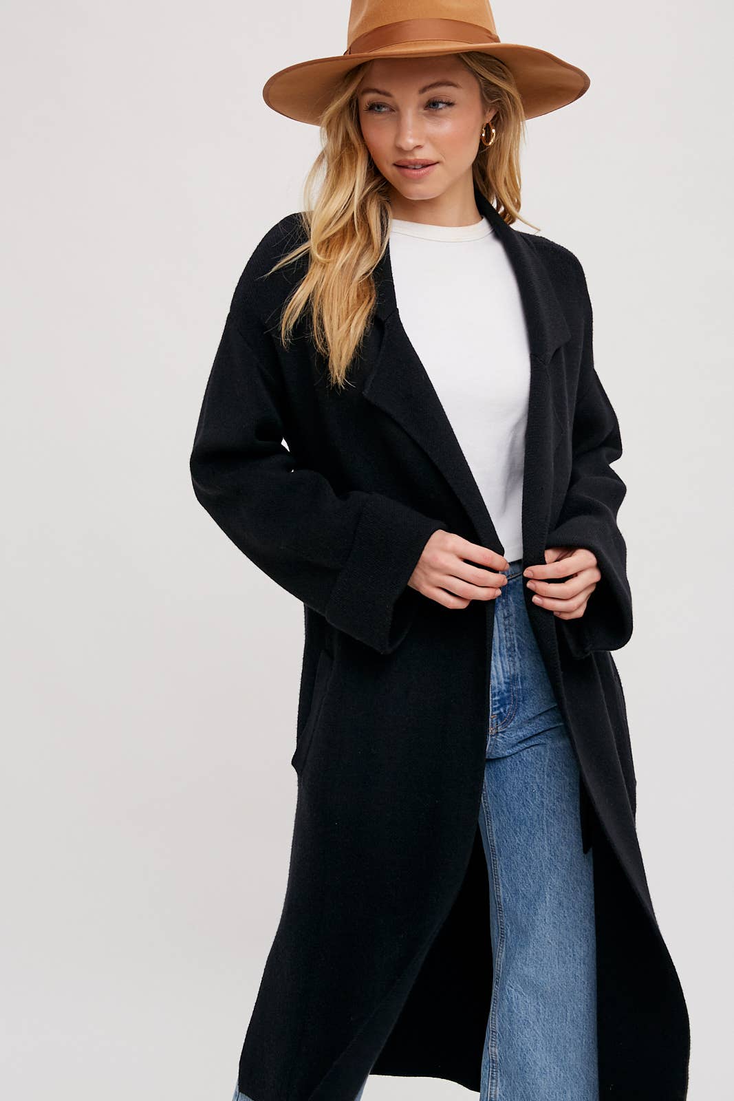 Nancy Knit Trench