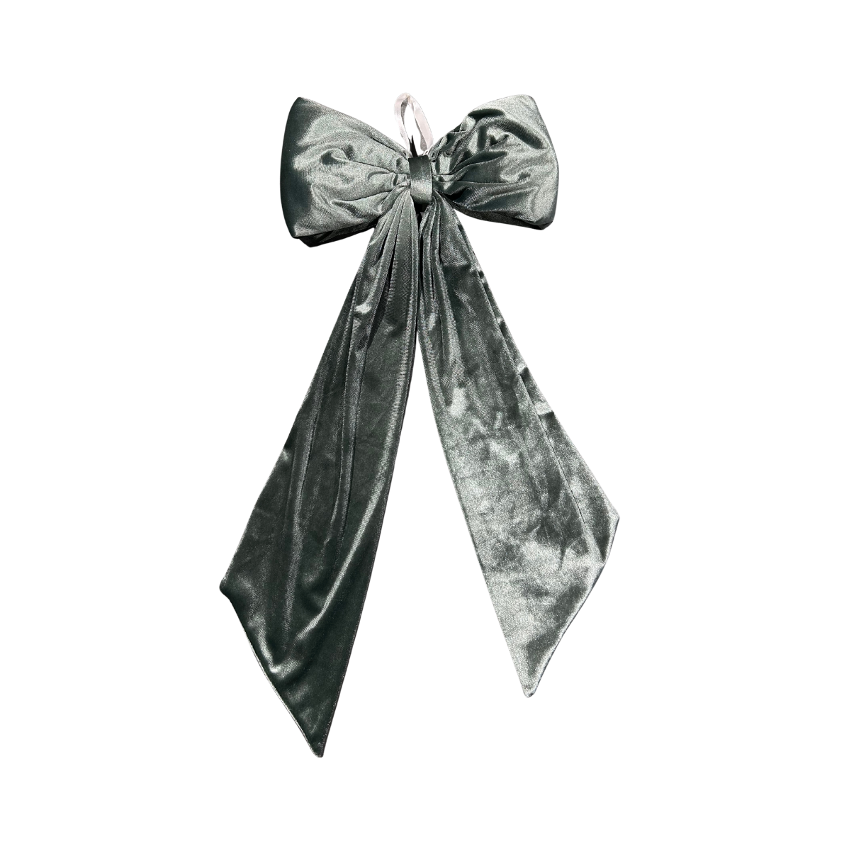 Sage Velvet Holiday Bows