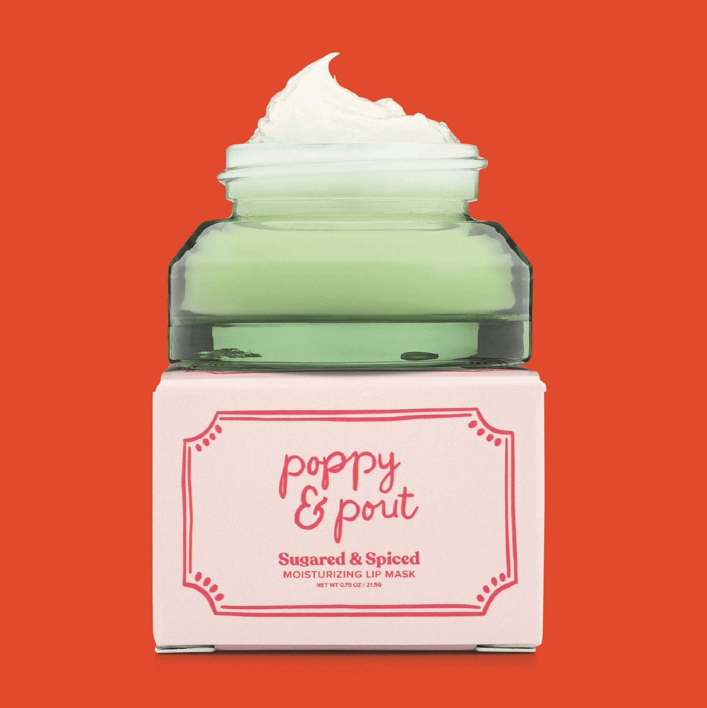 Poppy & Pout Lip Mask - Limited Edition Sugared & Spiced