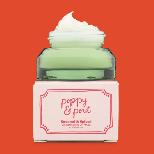 Poppy & Pout Lip Mask - Limited Edition Sugared & Spiced
