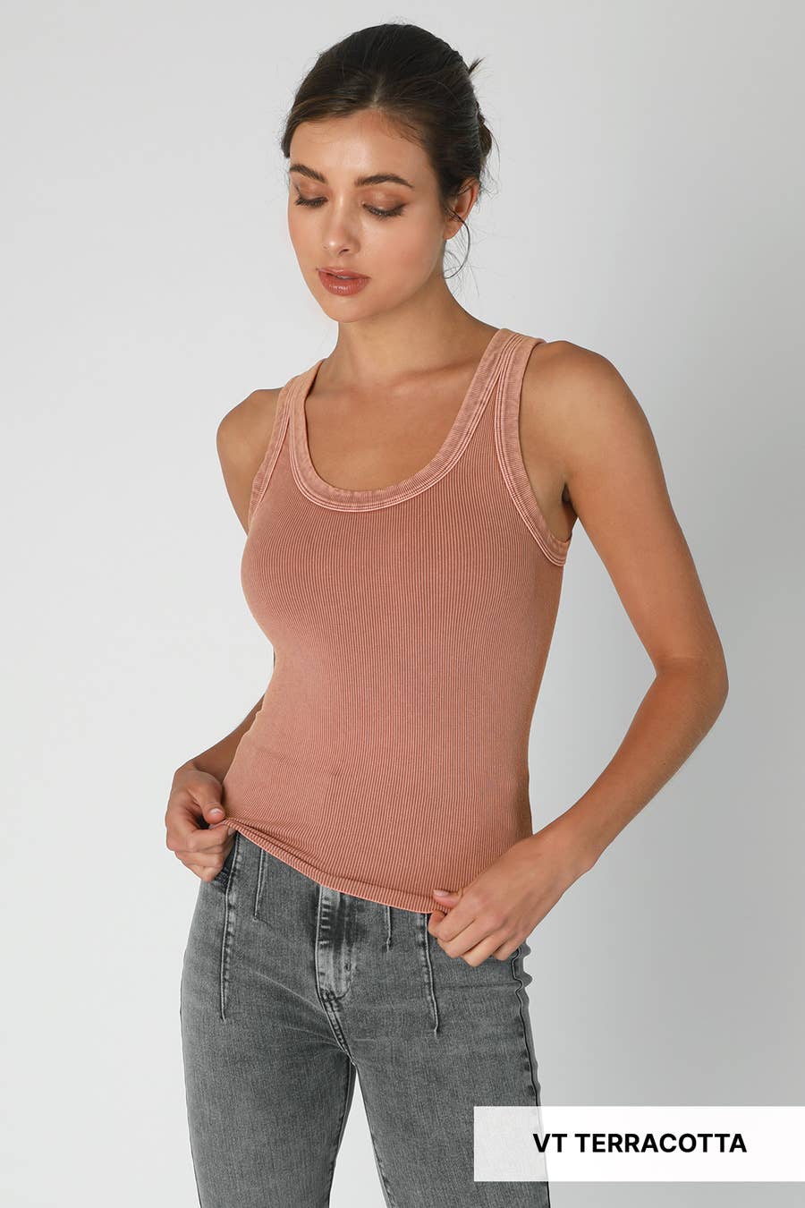 Reversible Ribbed Tank - OS