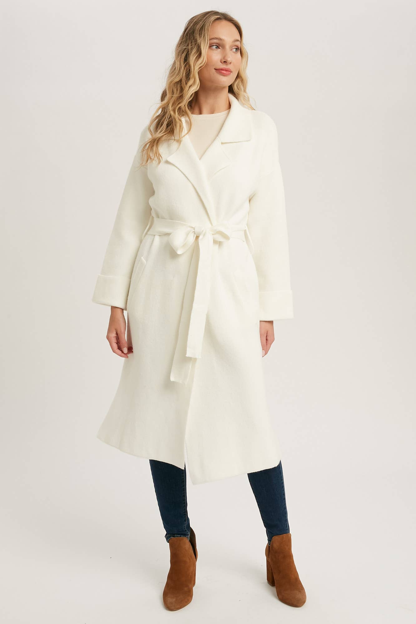 Nancy Knit Trench