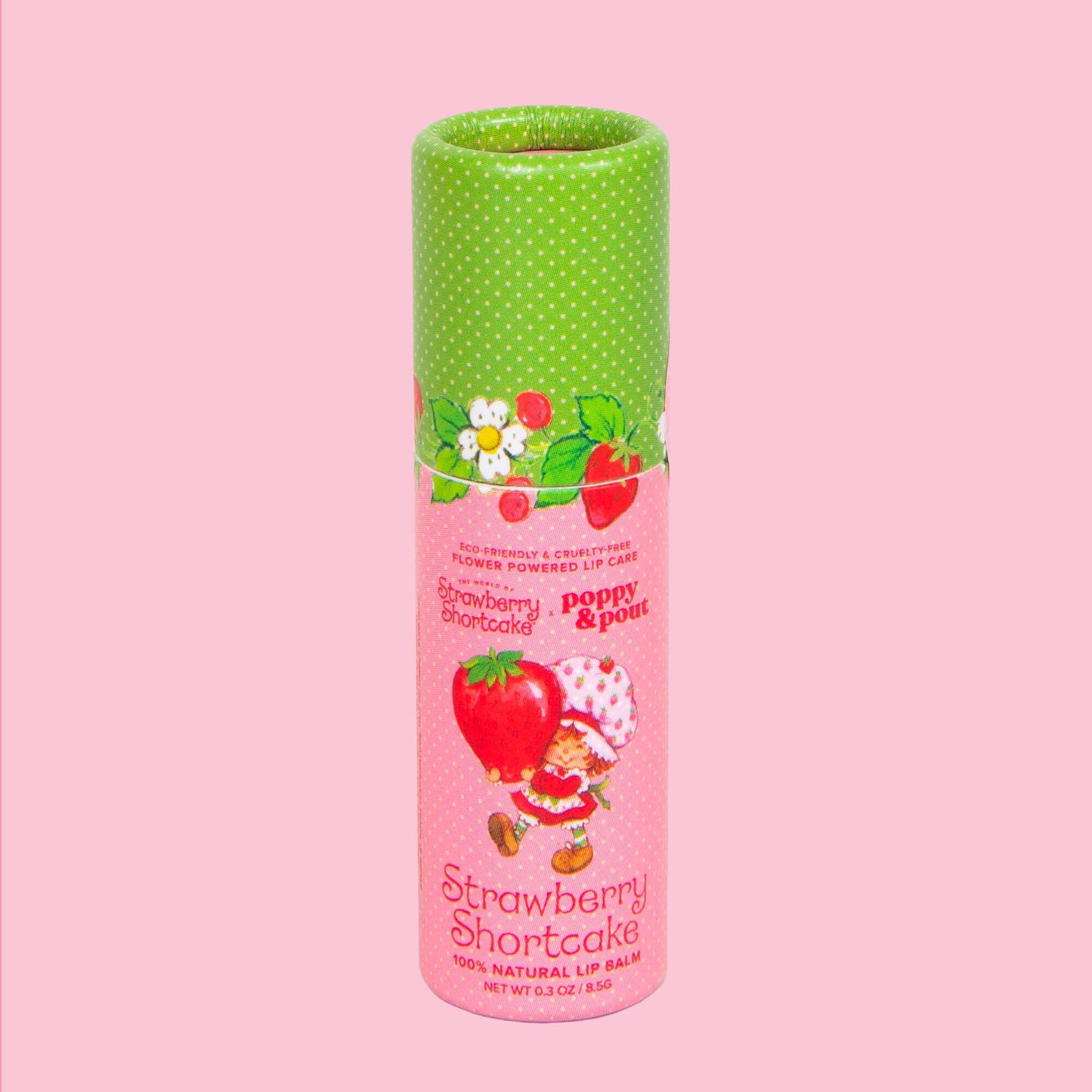 Poppy & Pout Lip Balm - Limited Edition Strawberry Shortcake