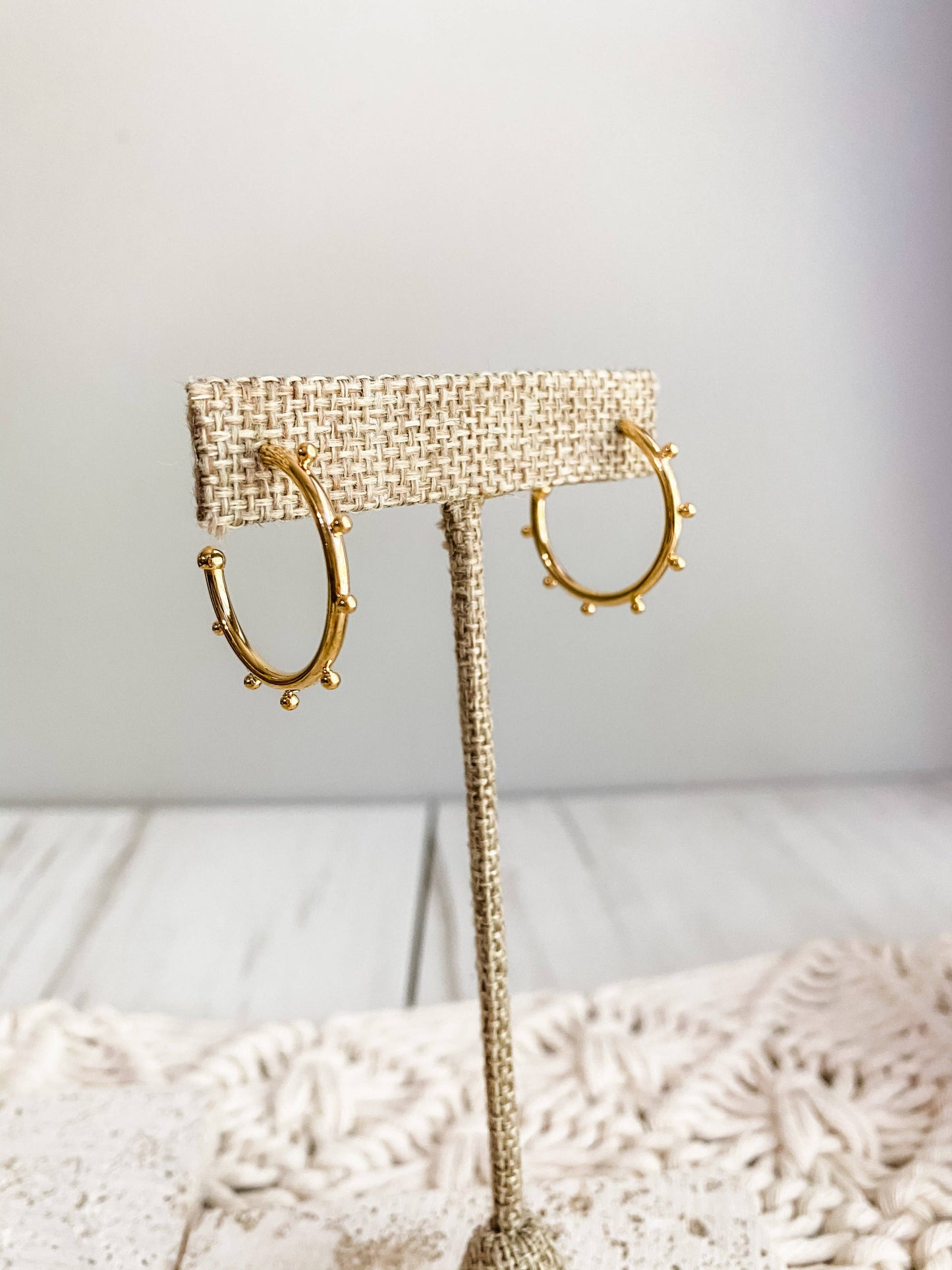 Dottie Hoop Earrings