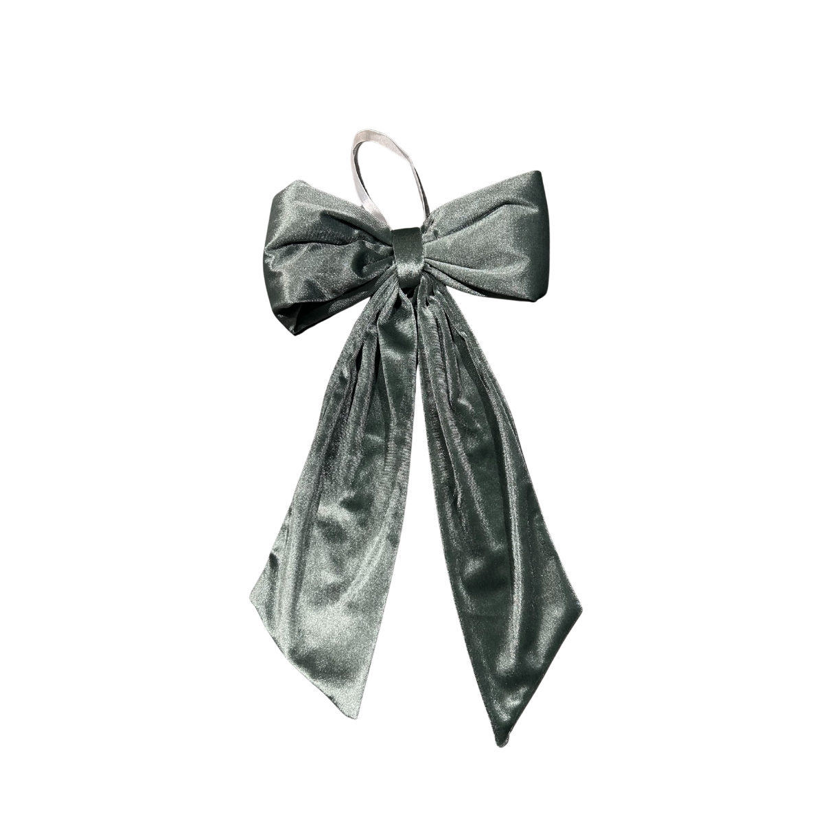 Sage Velvet Holiday Bows