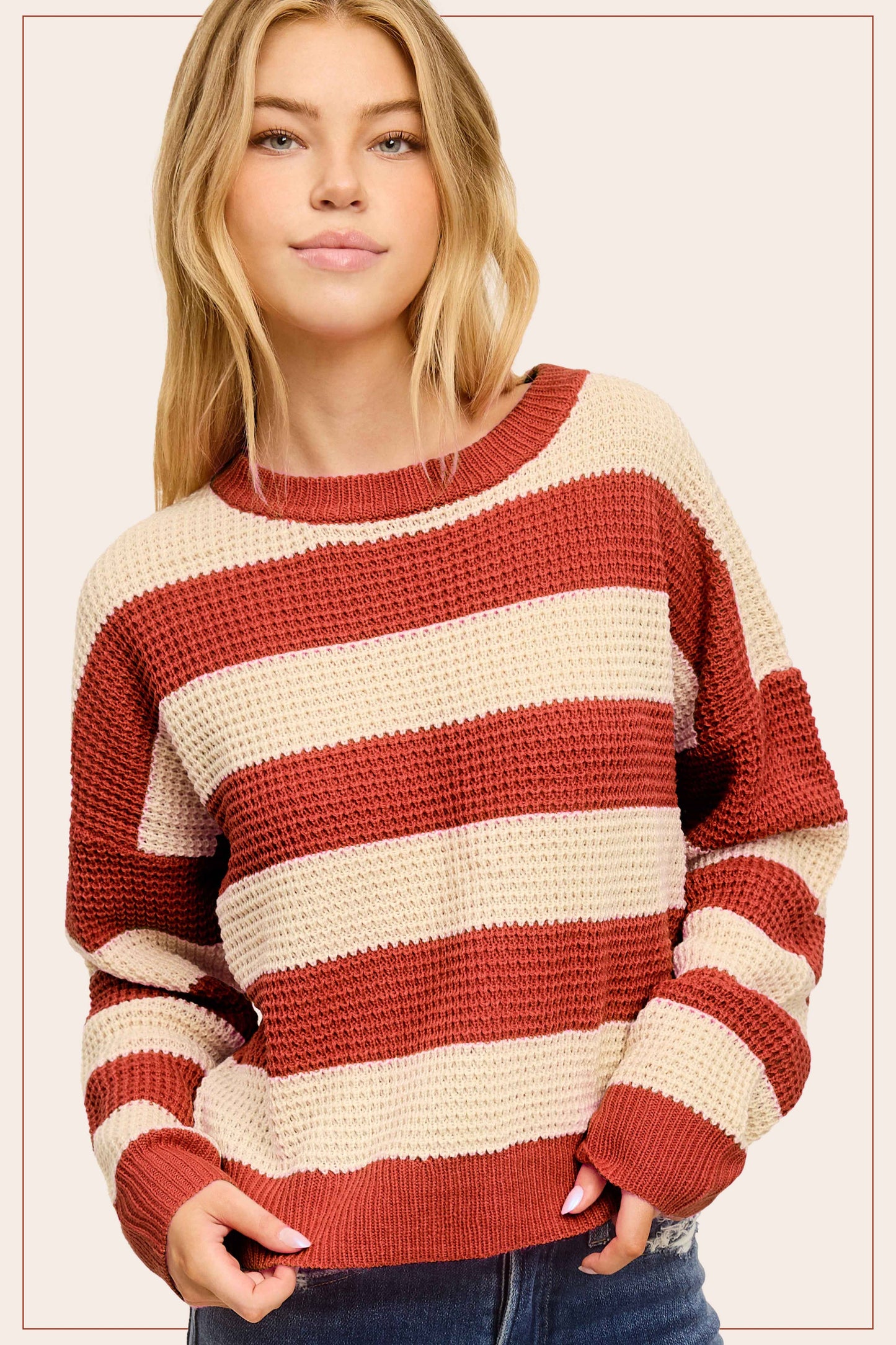 Fall Stripe Sweater