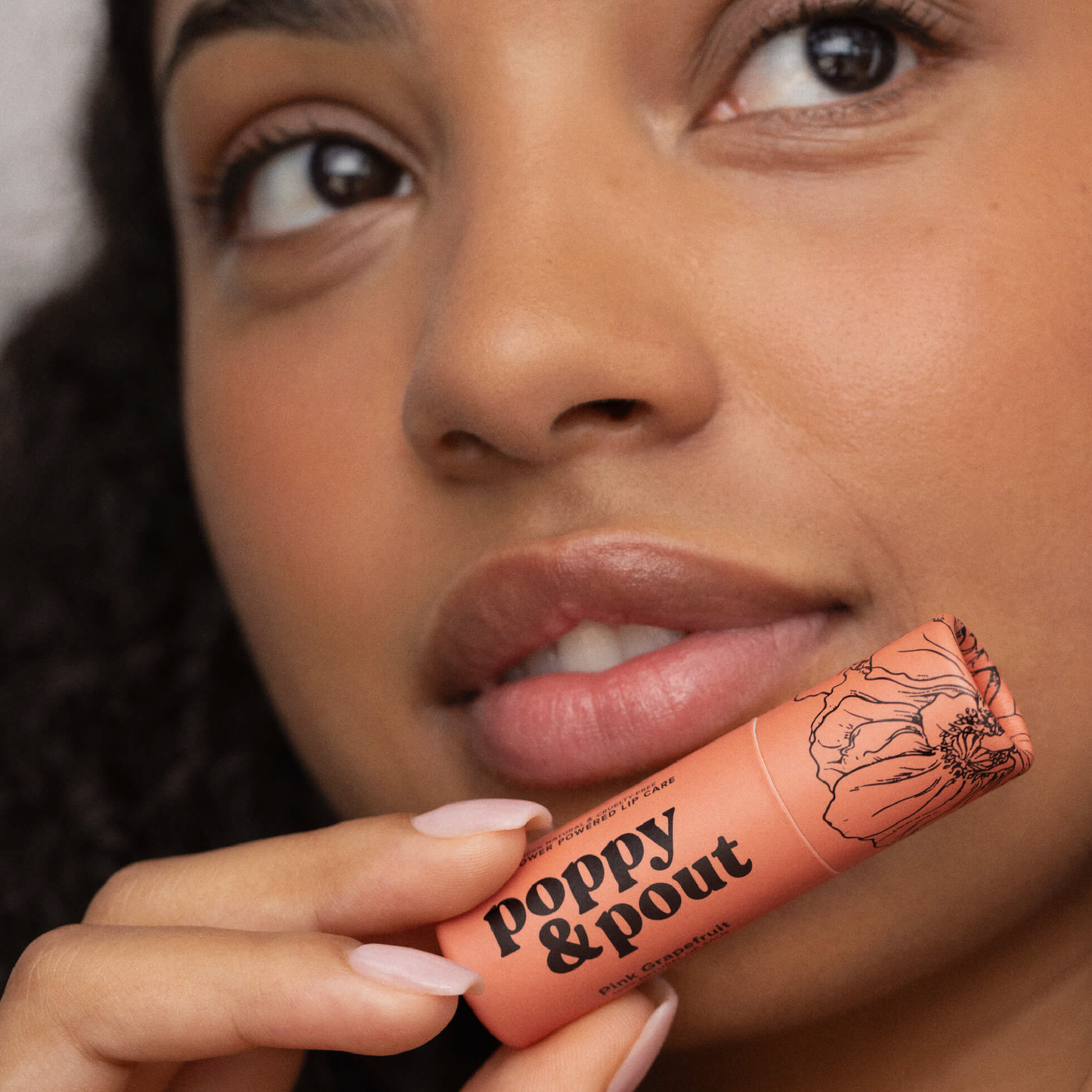Poppy & Pout Lip Balm - Pink Grapefruit