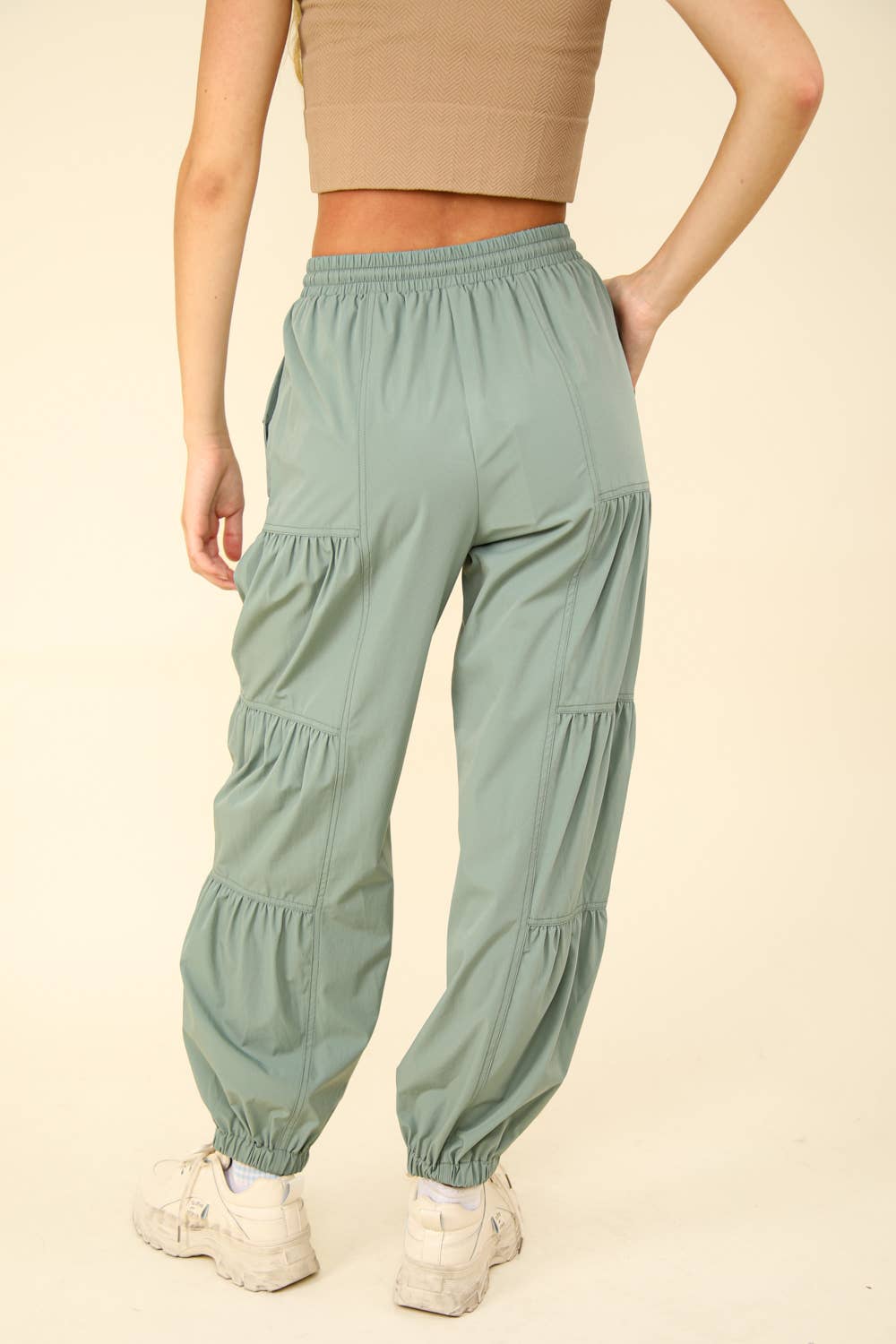 Ruched Jogger