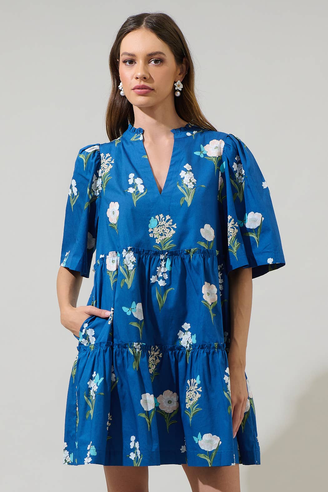 Maude Floral Shift Dress