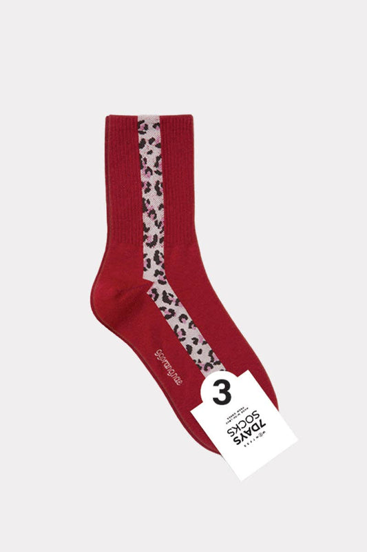 Leopard Line Socks