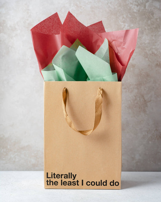 "The least I could do" Gift Bag
