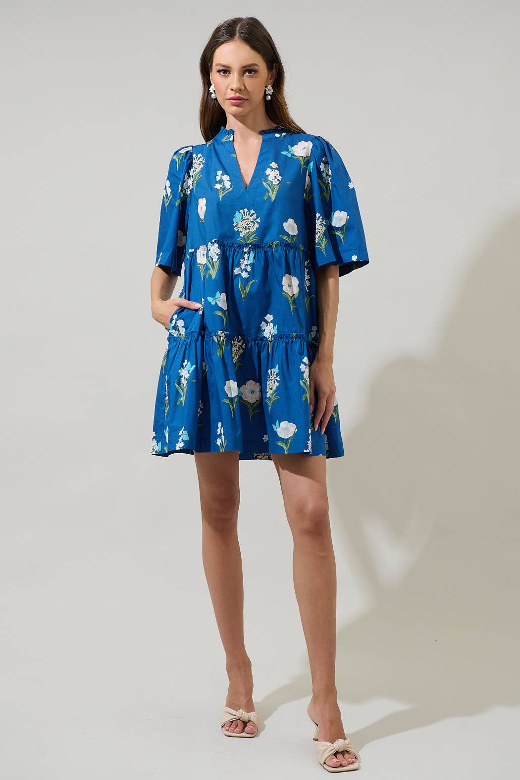 Maude Floral Shift Dress