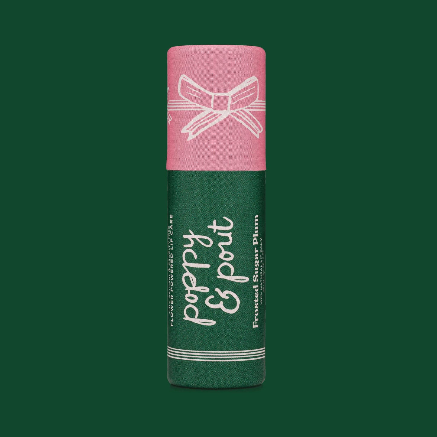 Poppy & Pout Lip Balm - Limited Edition Frosted Sugar Plum