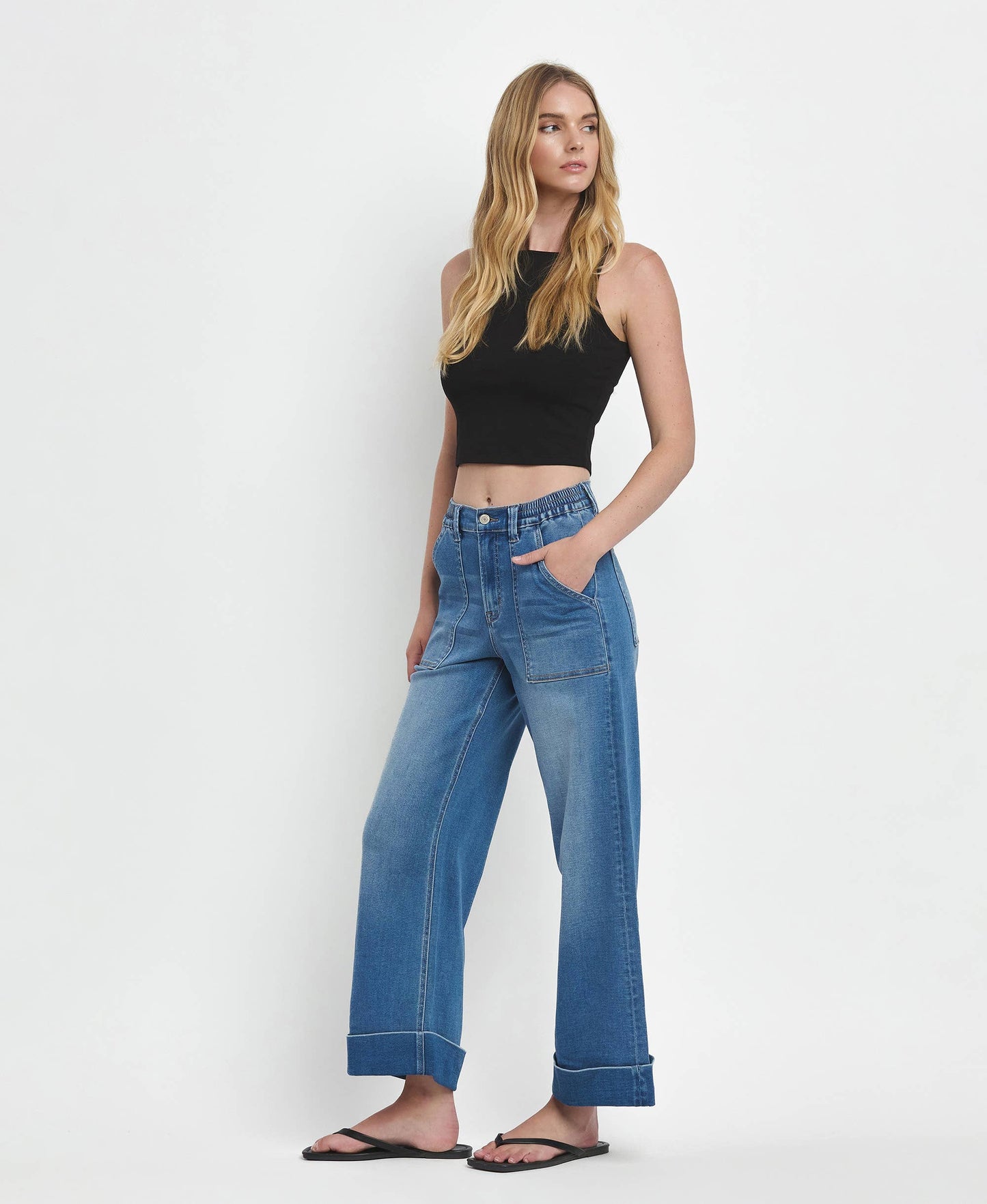 Double Cuff Jeans