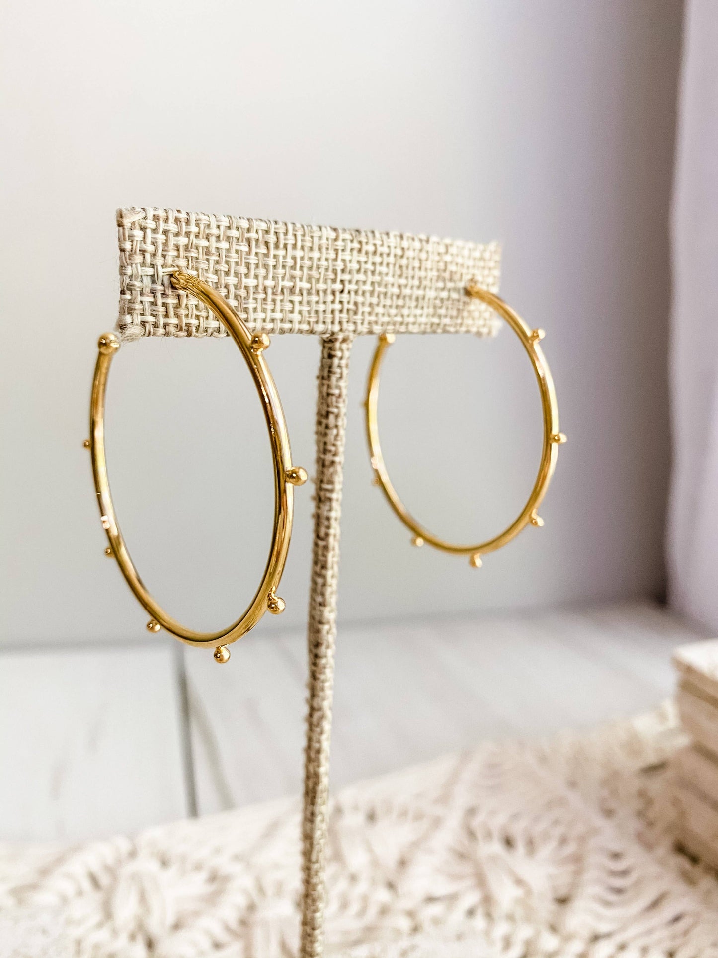 Dottie Hoop Earrings