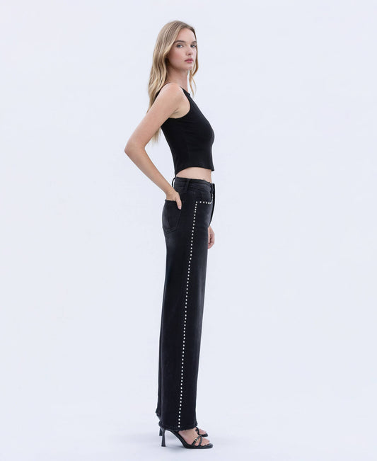 Natalie Wide Leg Jean