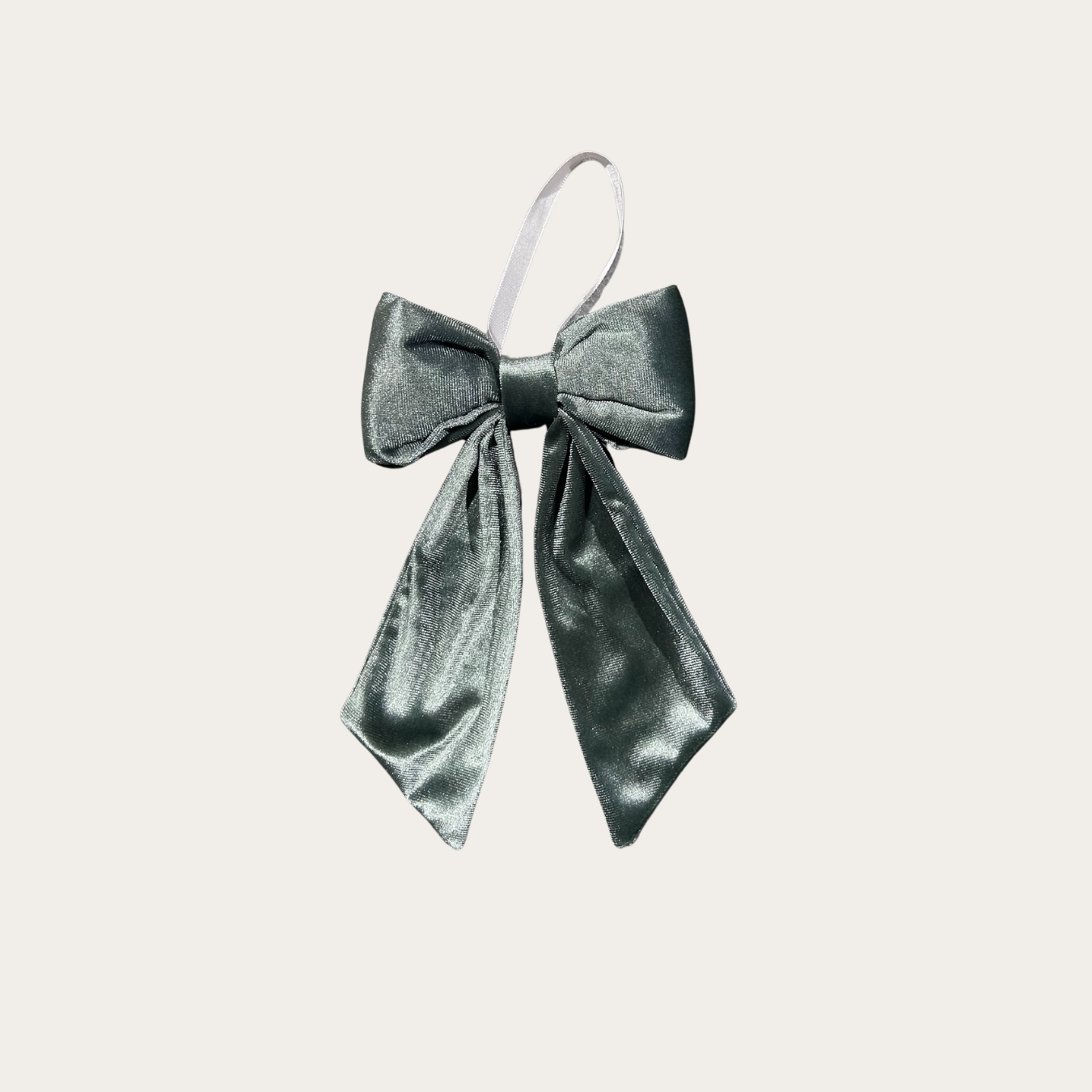 Sage Velvet Holiday Bows