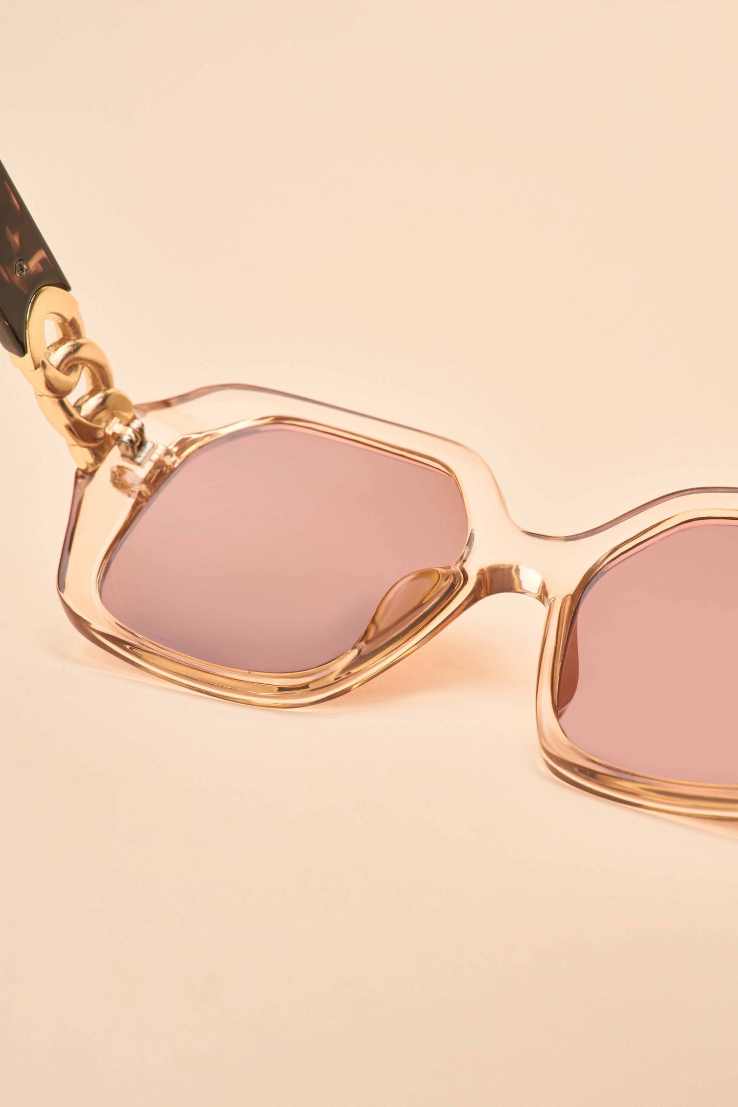 Riley Sunglasses - Nude/Tortoiseshell