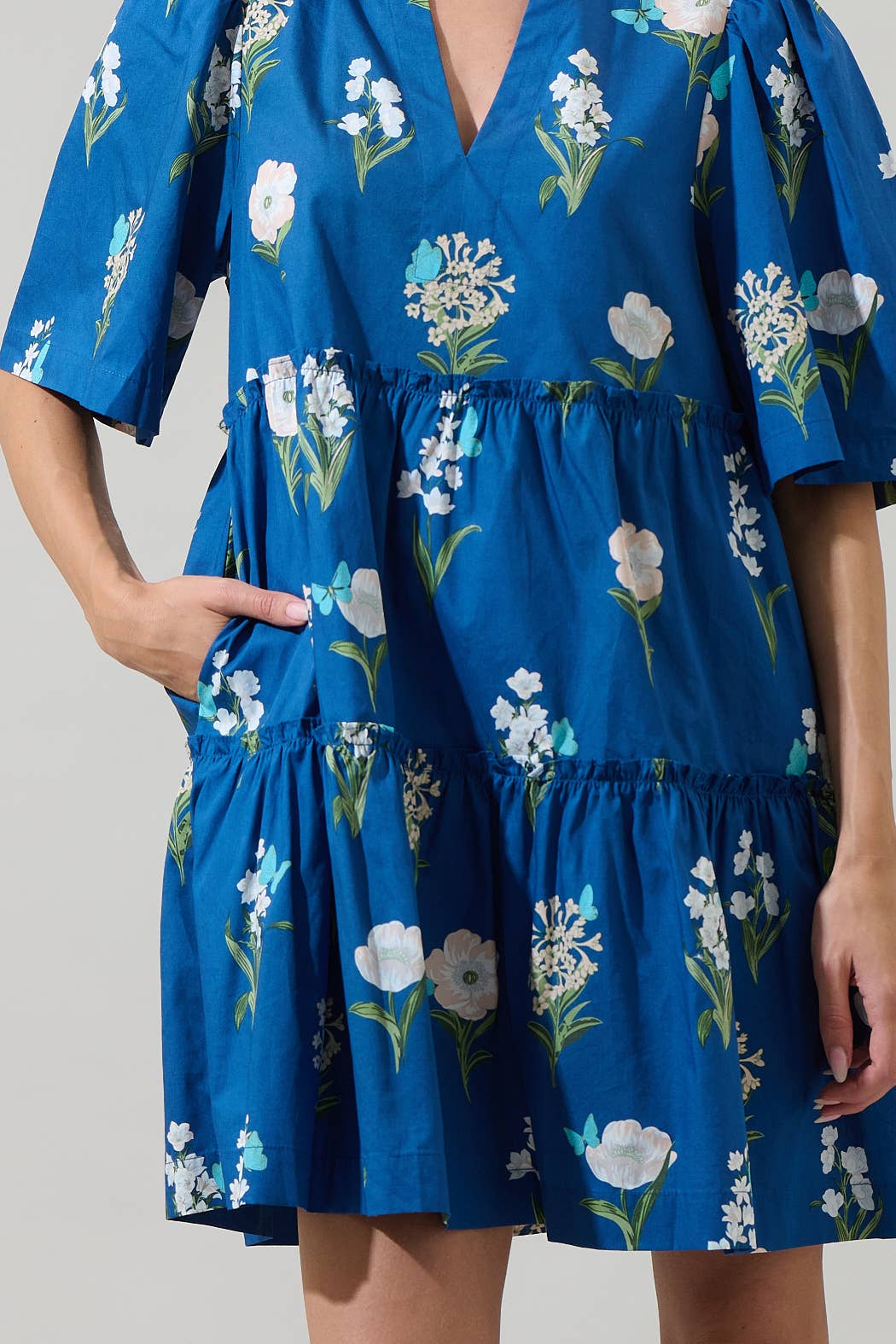 Maude Floral Shift Dress