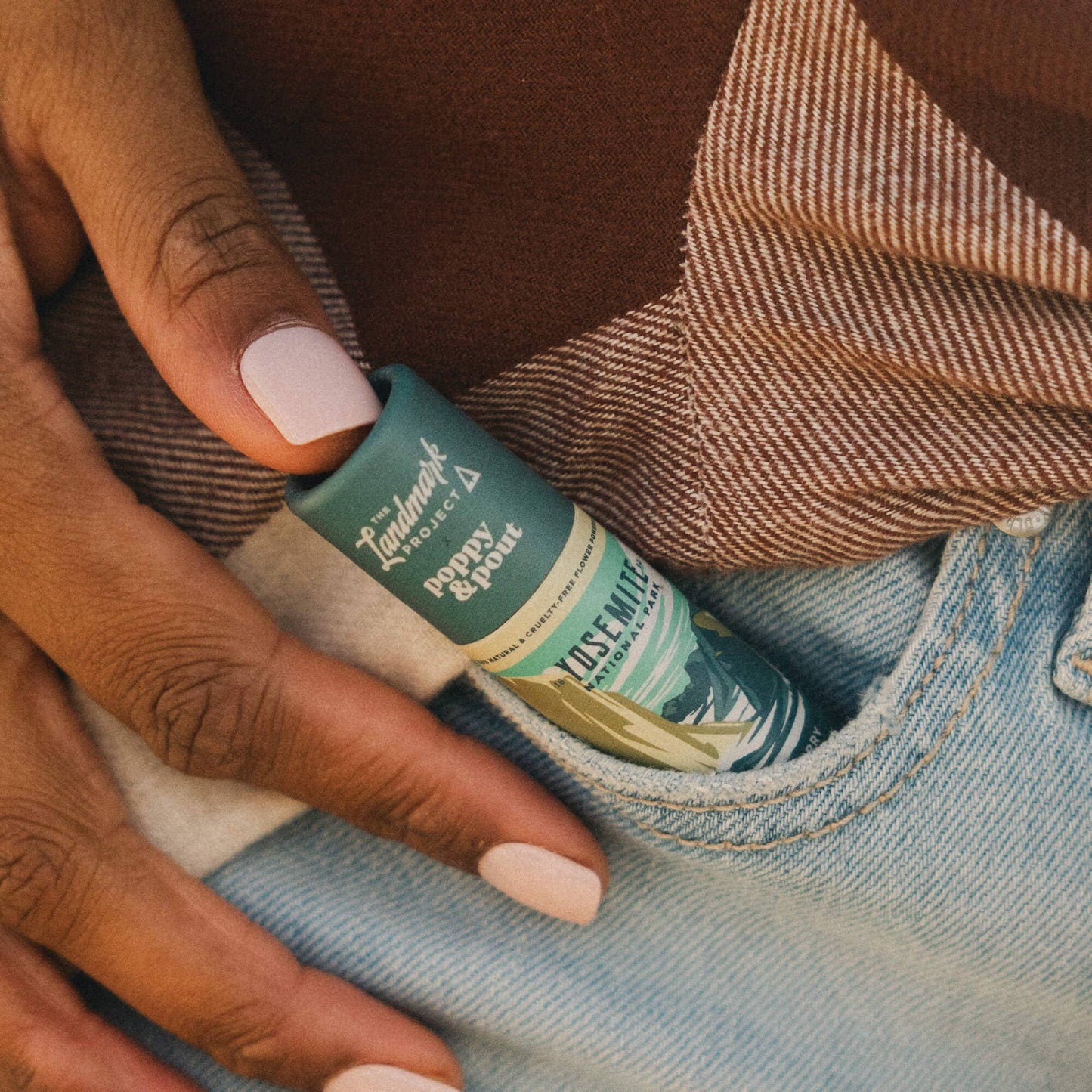 Poppy & Pout Lip Balm - Yosemite Wild Berry Waterfall