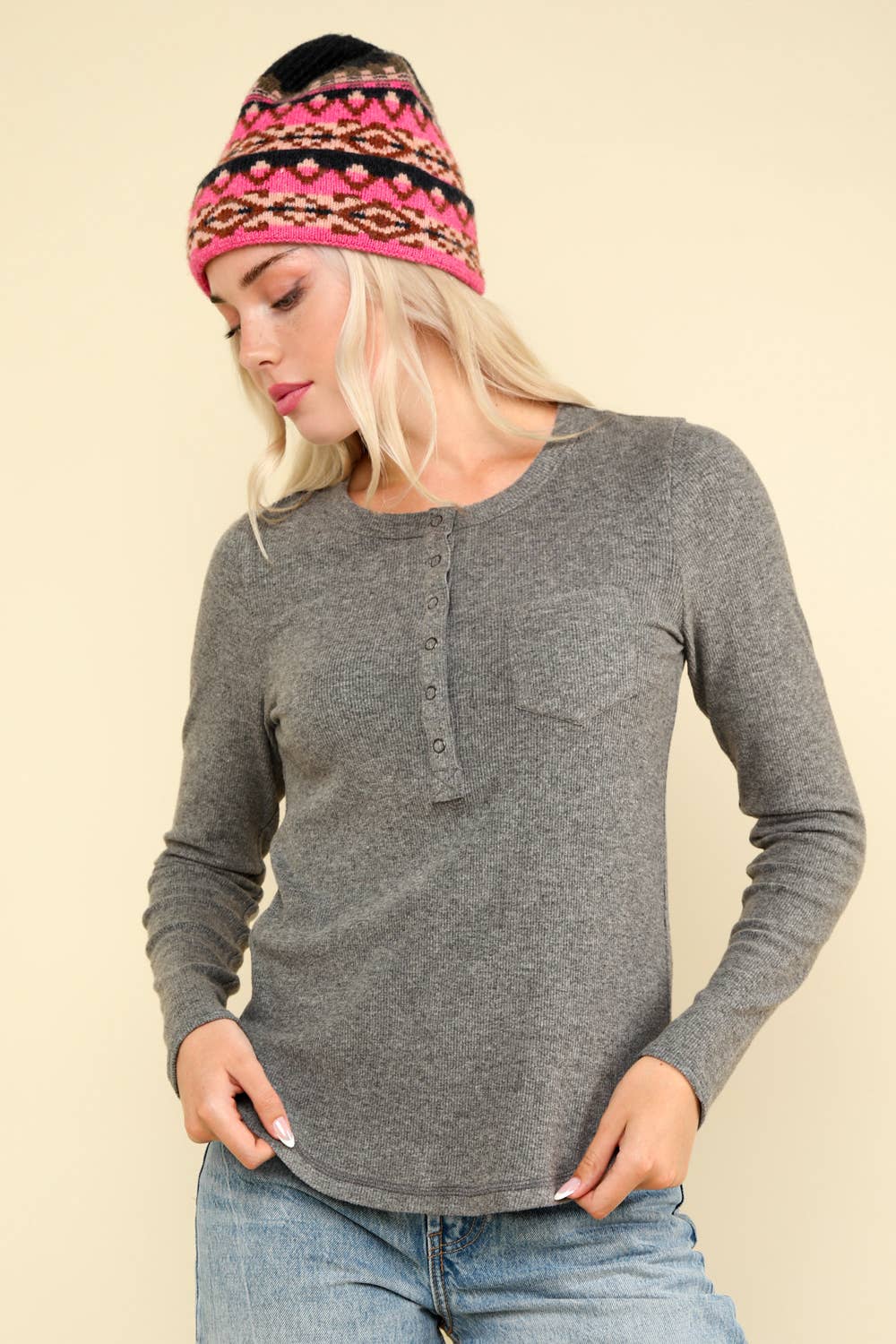 Knit Thermal Top