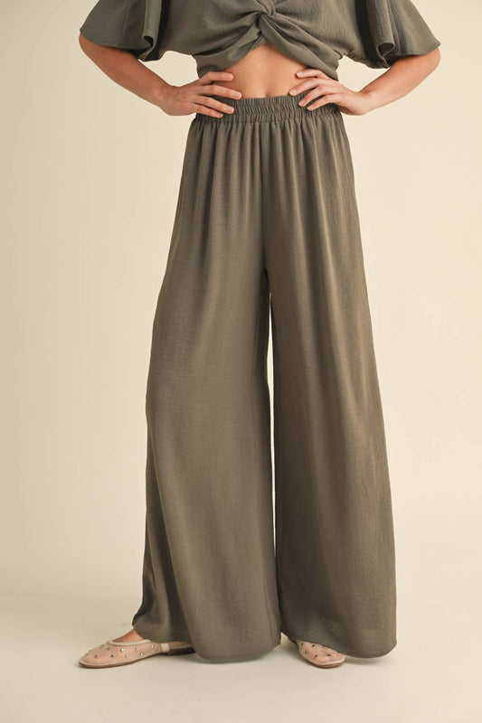 Moss Wide Leg Pant