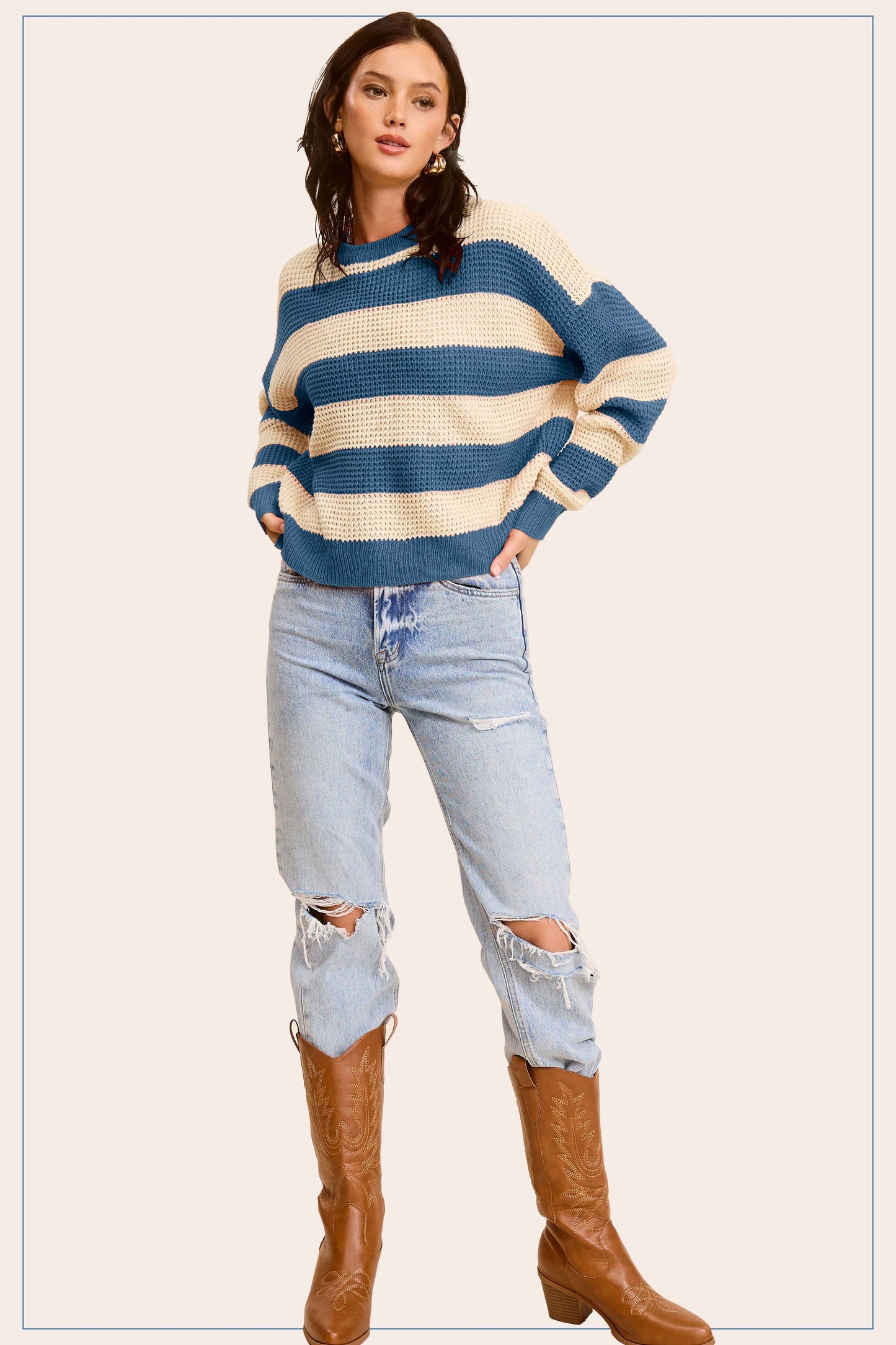 Fall Stripe Sweater