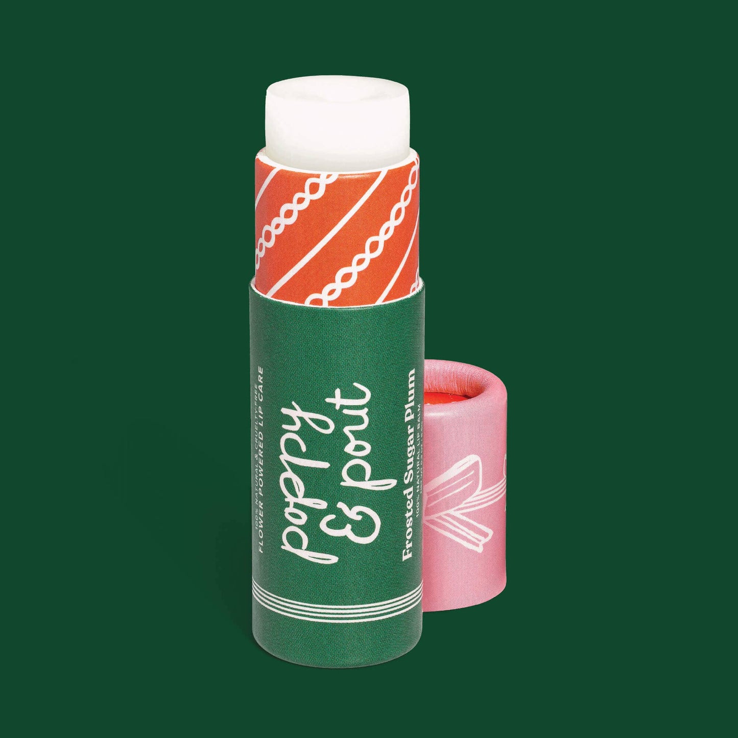 Poppy & Pout Lip Balm - Limited Edition Frosted Sugar Plum
