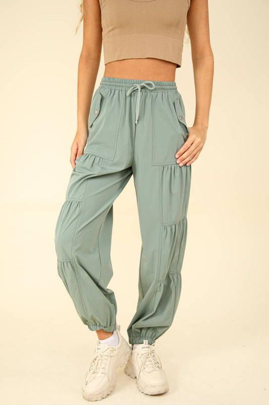 Ruched Jogger